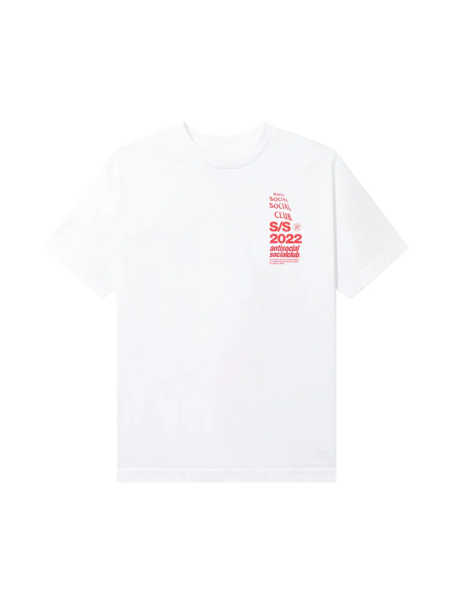 Anti Social Social Club Link в био-футболке Белая — изображение 1 из 2, белый