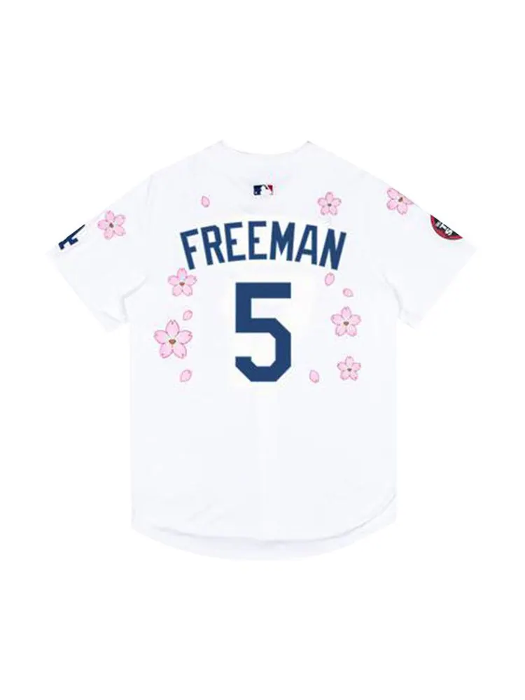 Джерси Nike x Takashi Murakami x MLB World Tour Tokyo Series 2025 Dodgers Freeman Jersey — изображение 1 из 2, белый