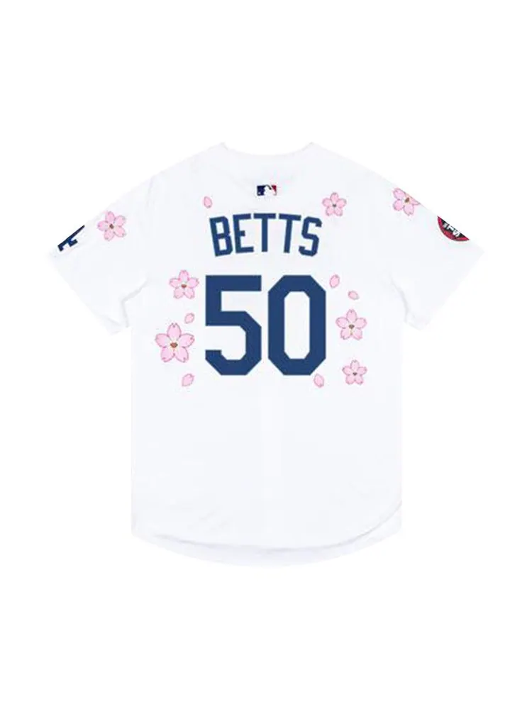 Джерси Nike x Takashi Murakami x MLB World Tour Tokyo Series 2025 Dodgers Betts Jersey — изображение 1 из 2, белый