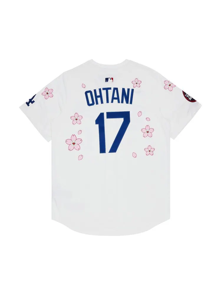 Джерси Nike x Takashi Murakami x MLB World Tour Tokyo Series 2025 Dodgers Ohtani Jersey — изображение 2 из 3, белый