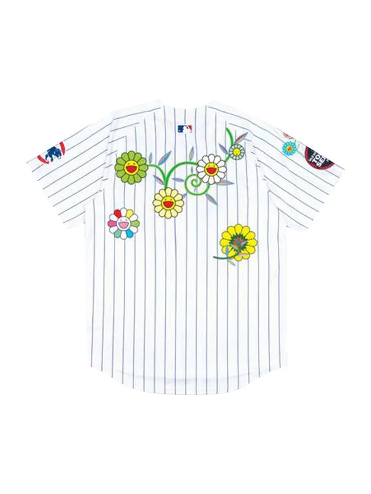 Джерси Nike x Takashi Murakami x MLB World Tour Tokyo Series 2025 Cubs Home Jersey — изображение 2 из 2, белый