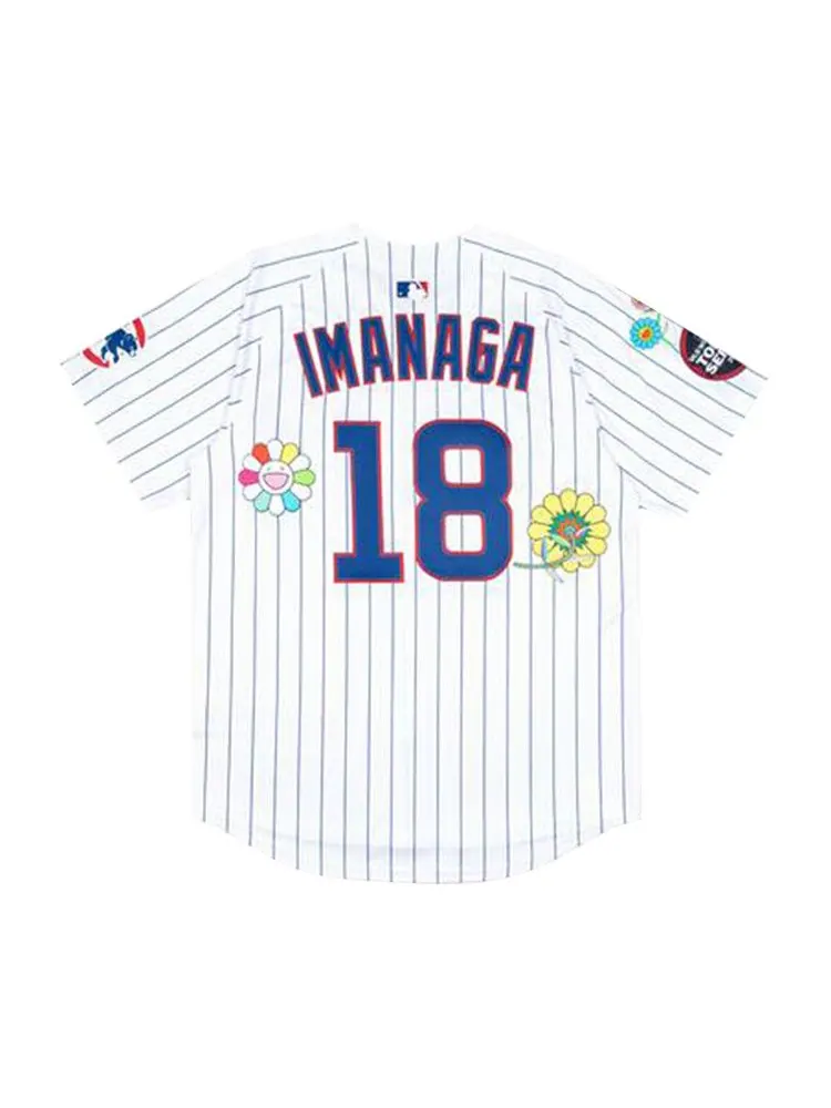 Джерси Nike x Takashi Murakami x MLB World Tour Tokyo Series 2025 Cubs Imanaga Jersey — изображение 1 из 2, белый