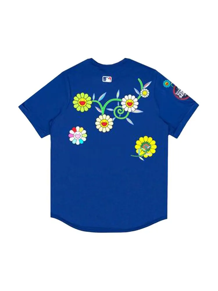 Джерси Nike x Takashi Murakami x MLB World Tour Tokyo Series 2025 Cubs Away Jersey — изображение 2 из 2, синий