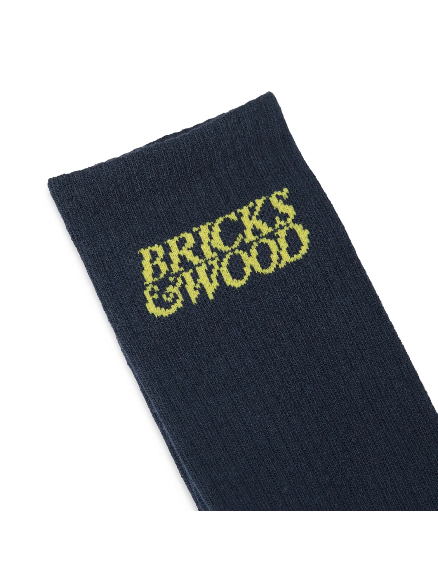 Носки с логотипом Bricks & Wood — изображение 2 из 2, синий