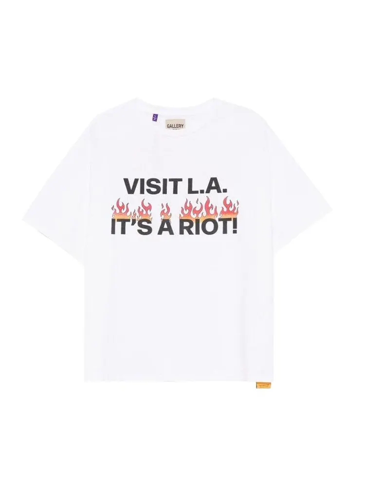Футболка Gallery Dept. LA Riot Tee — изображение 1 из 1, белый