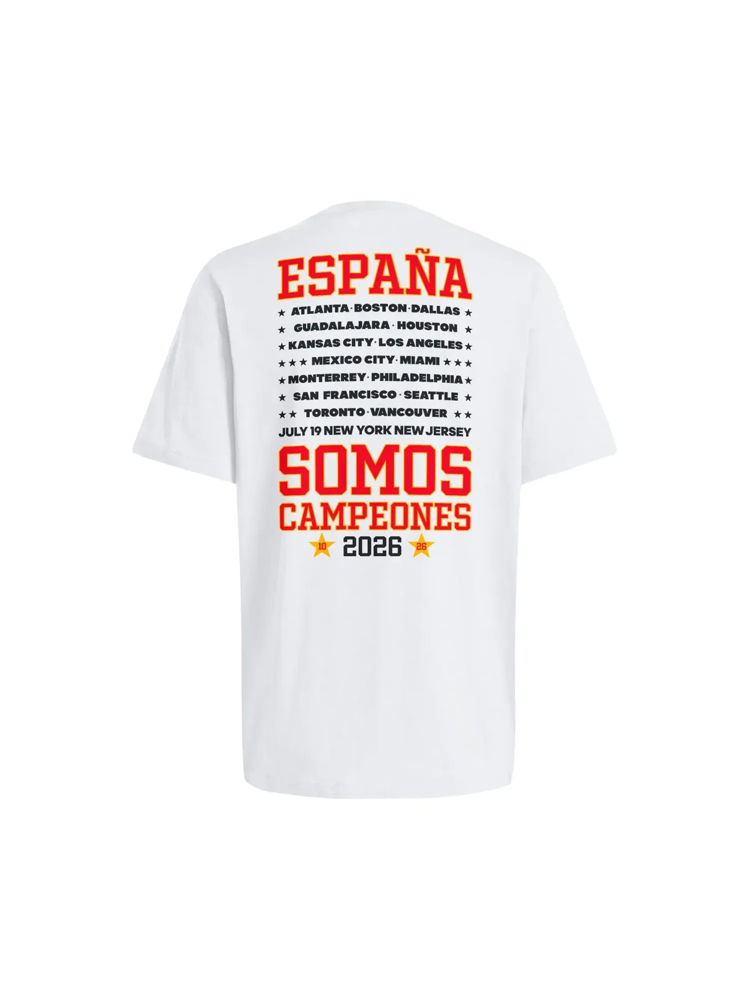 Футболка Adidas Spain Somos Campeones — изображение 2 из 2, белый