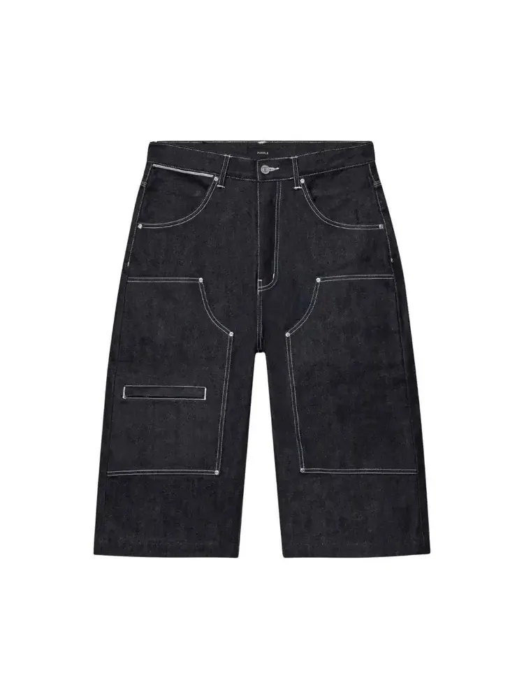 Джинсовые шорты PURPLE BRAND Raw Workwear Jorts — синий