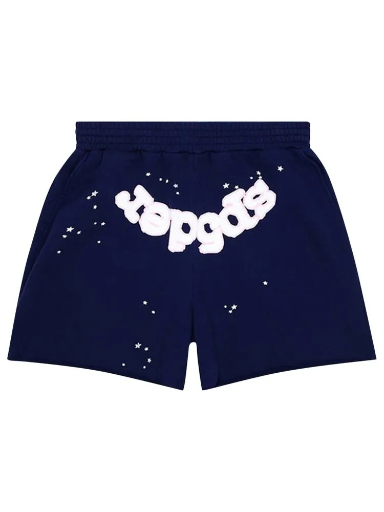 Шорты Sp5der OG Web Logo Sweatshort — изображение 1 из 2, синий