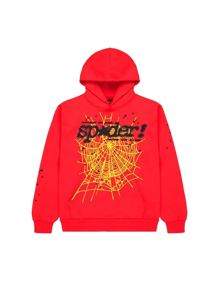 Худи Sp5der PNK V2 Hoodie — изображение 1 из 2, красный