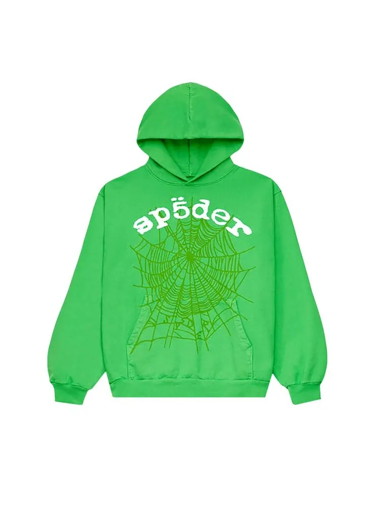 Худи Sp5der Legacy Hoodie — изображение 1 из 2, зеленый
