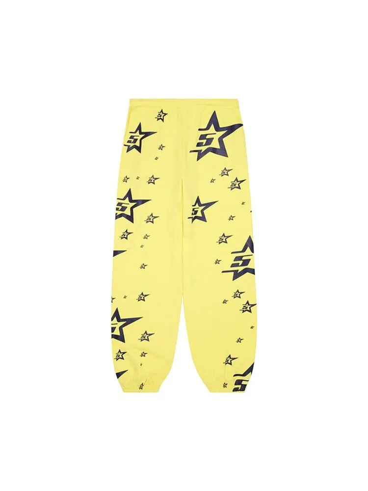 Спортивные брюки Sp5der 5Star Sweatpants — изображение 1 из 2, желтый
