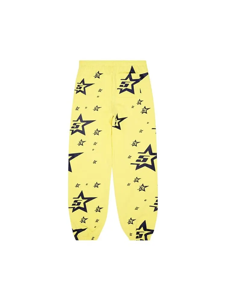 Спортивные брюки Sp5der 5Star Sweatpants — изображение 2 из 2, желтый