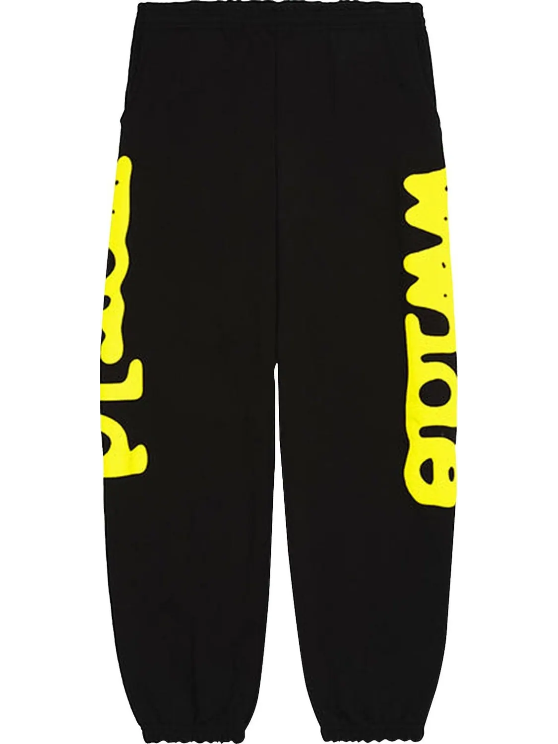Спортивные брюки Sp5der Beluga 'Onyx/Yellow' — изображение 1 из 2, черный