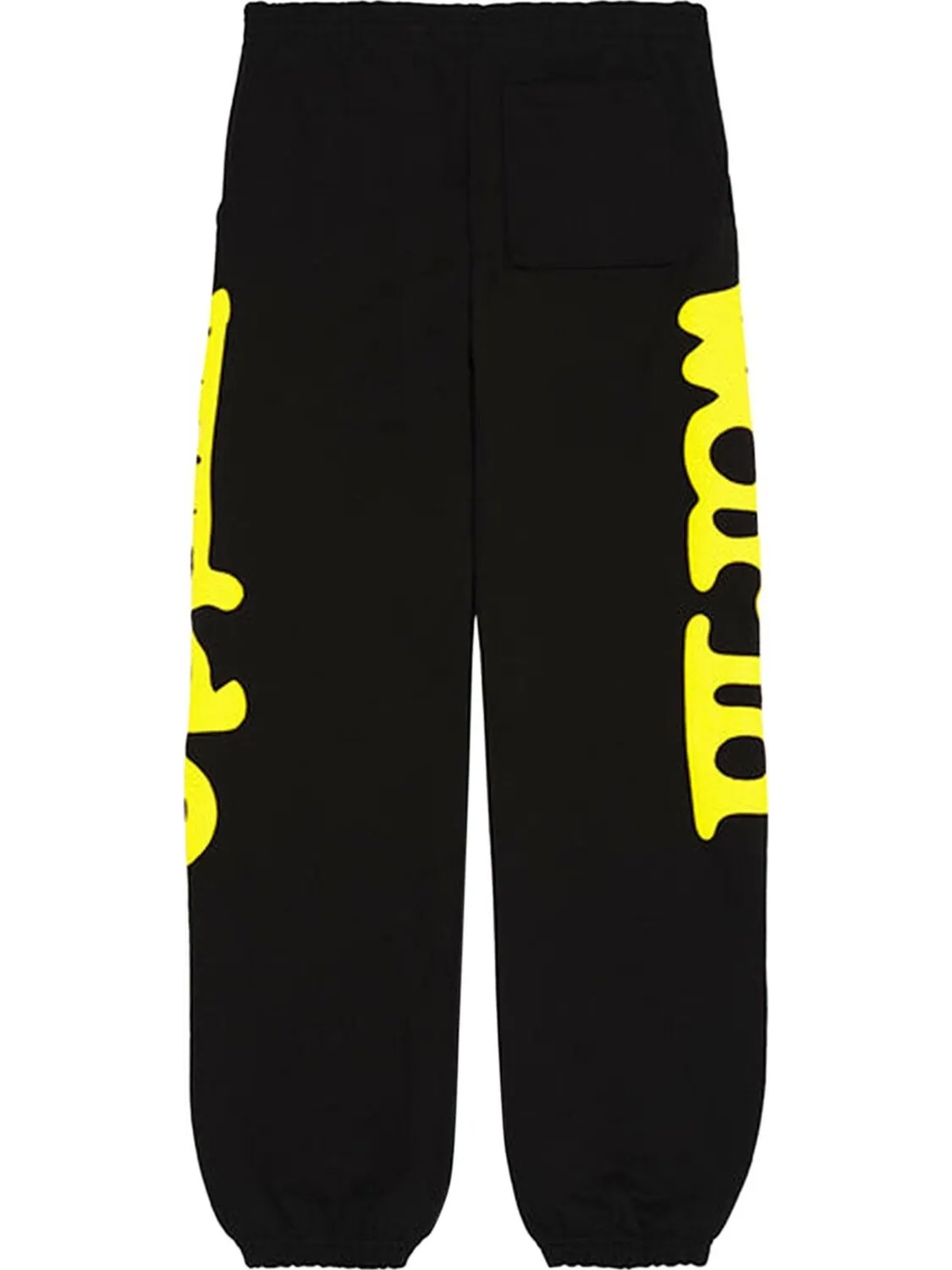 Спортивные брюки Sp5der Beluga 'Onyx/Yellow' — изображение 2 из 2, черный