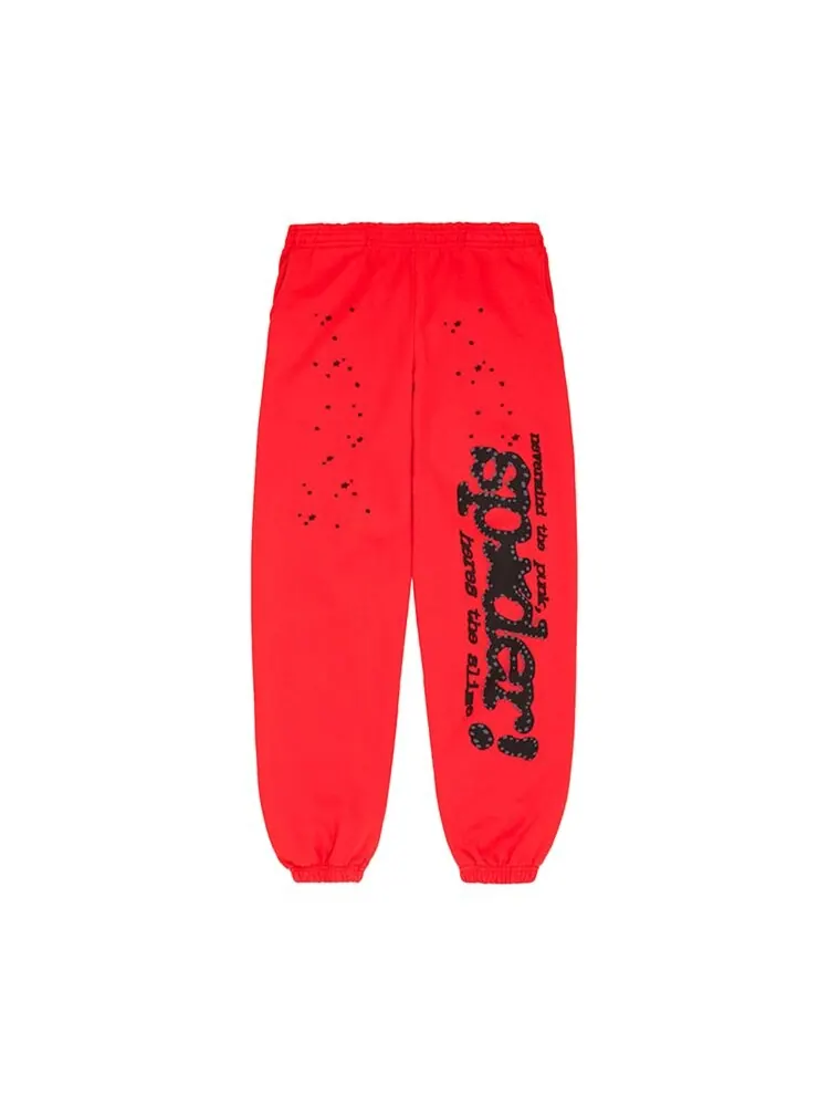 Спортивные брюки Sp5der PNK V2 Sweatpant — изображение 1 из 2, красный