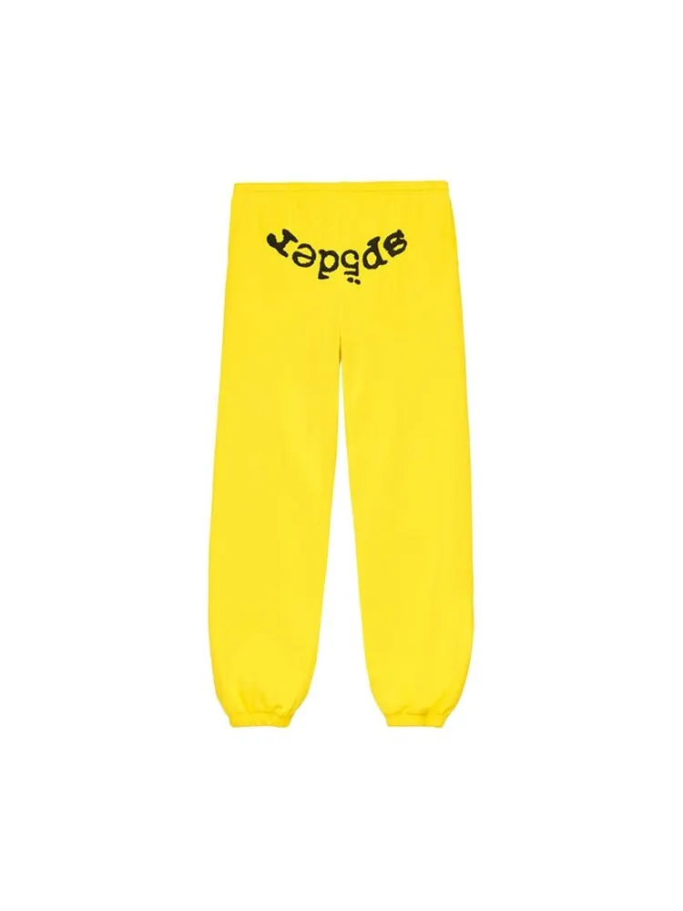 Спортивные брюки Sp5der Legacy Sweatpant — изображение 1 из 2, желтый