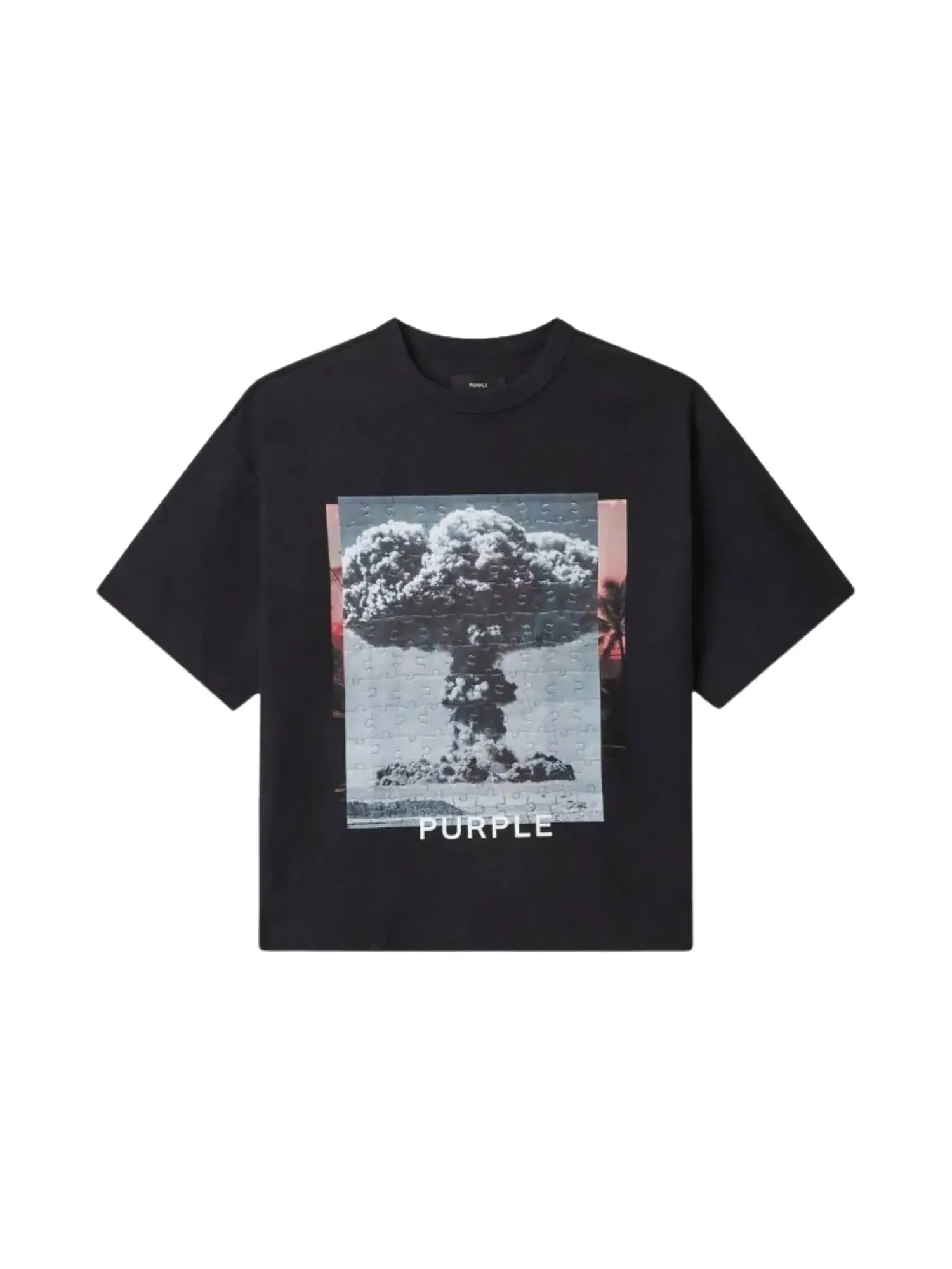 Футболка PURPLE BRAND Meltdown — черный