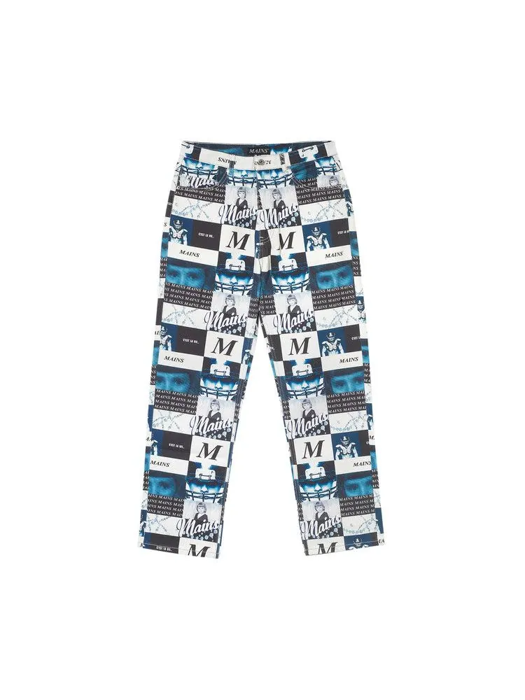 Джинсы MAINS Yearbook Jeans — белый