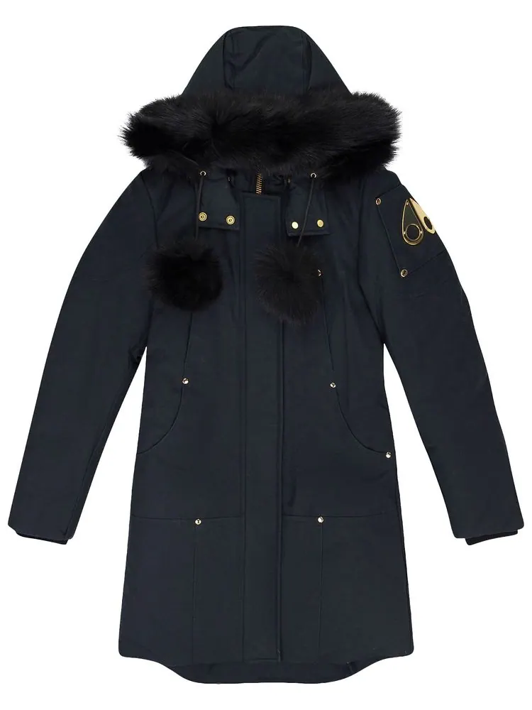 Парка Moose Knuckles Grand Metis — черный