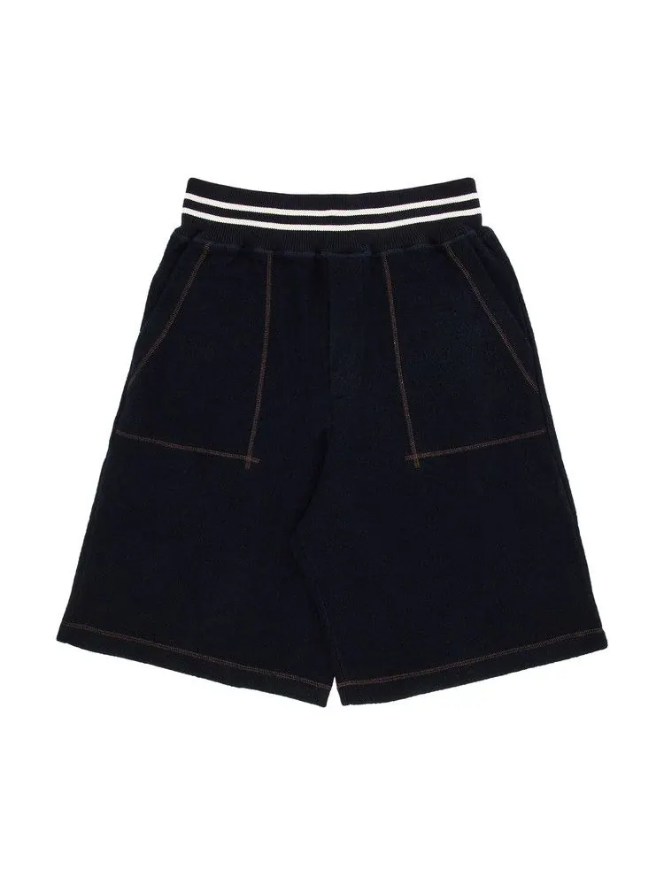 Шорты Wales Bonner October Shorts — синий