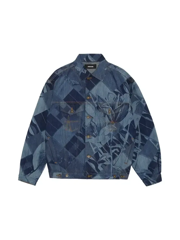 Джинсовая куртка Ahluwalia Signature Denim Jacket — синий