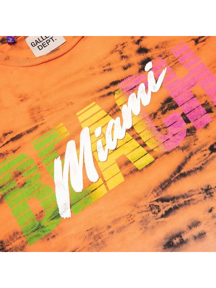 Футболка Gallery Dept. Miami Time 'Tie Dye' — изображение 3 из 3, мульти