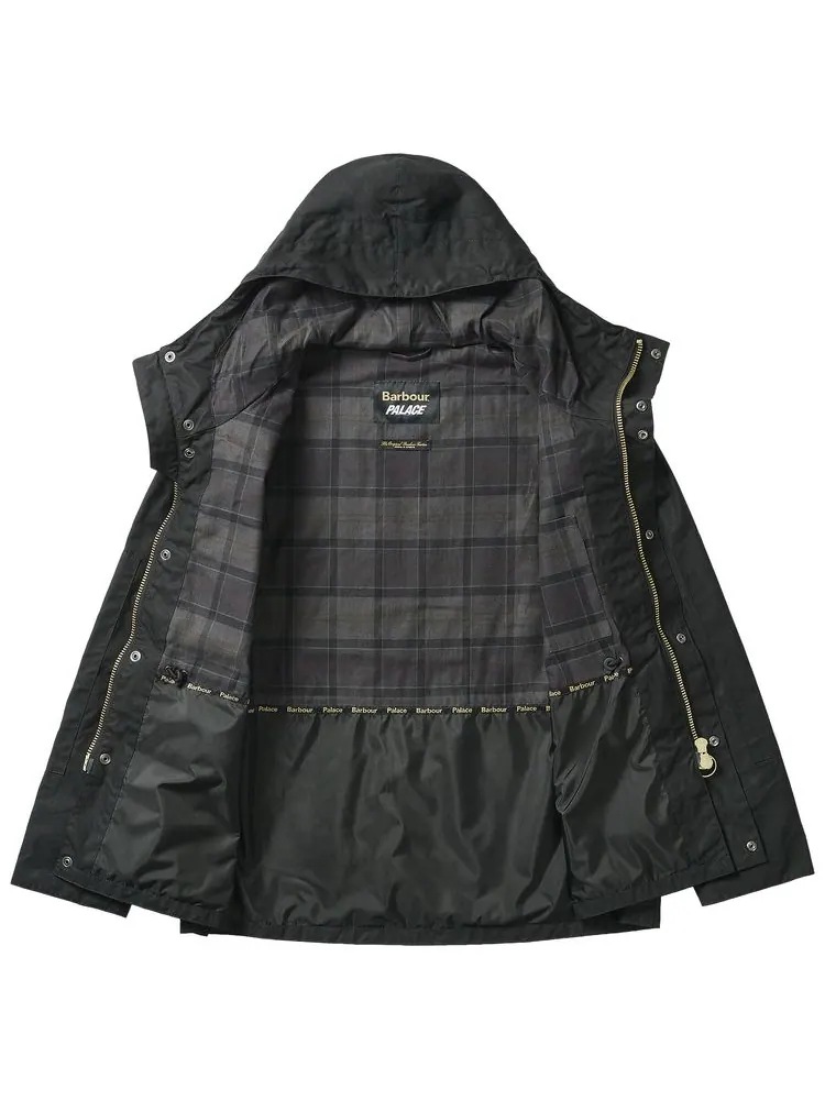 Куртка Palace x Barbour Field Casual Jacket — изображение 3 из 3, черный