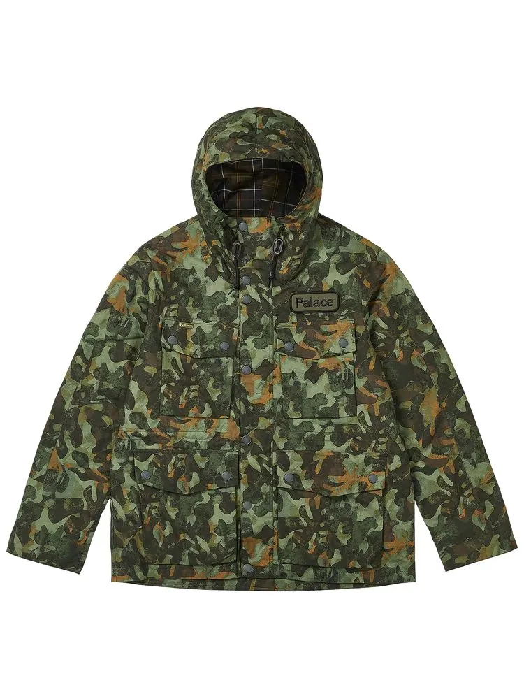 Куртка Palace x Barbour Field Casual Jacket — изображение 1 из 3, зеленый