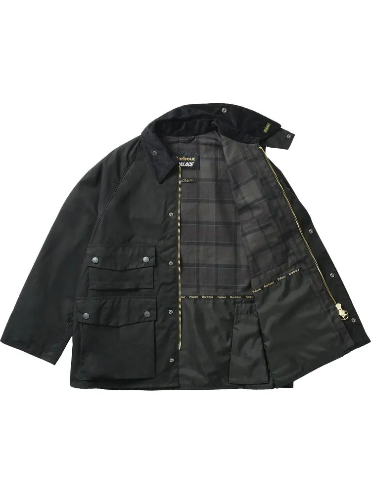 Куртка Palace x Barbour Bedale Casual Jacket — изображение 3 из 3, черный