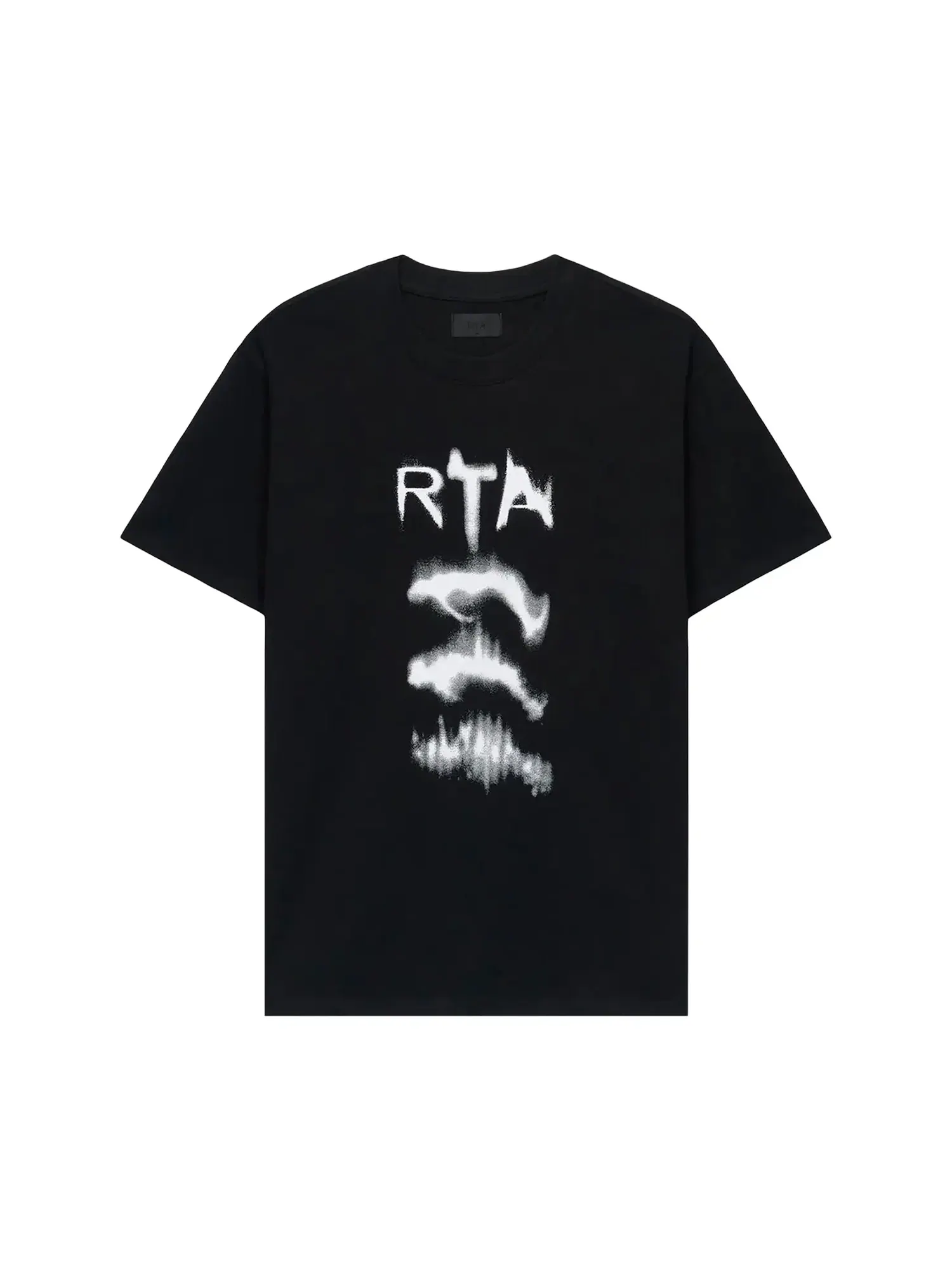 Футболка с коротким рукавом RtA Colin Oversized — черный