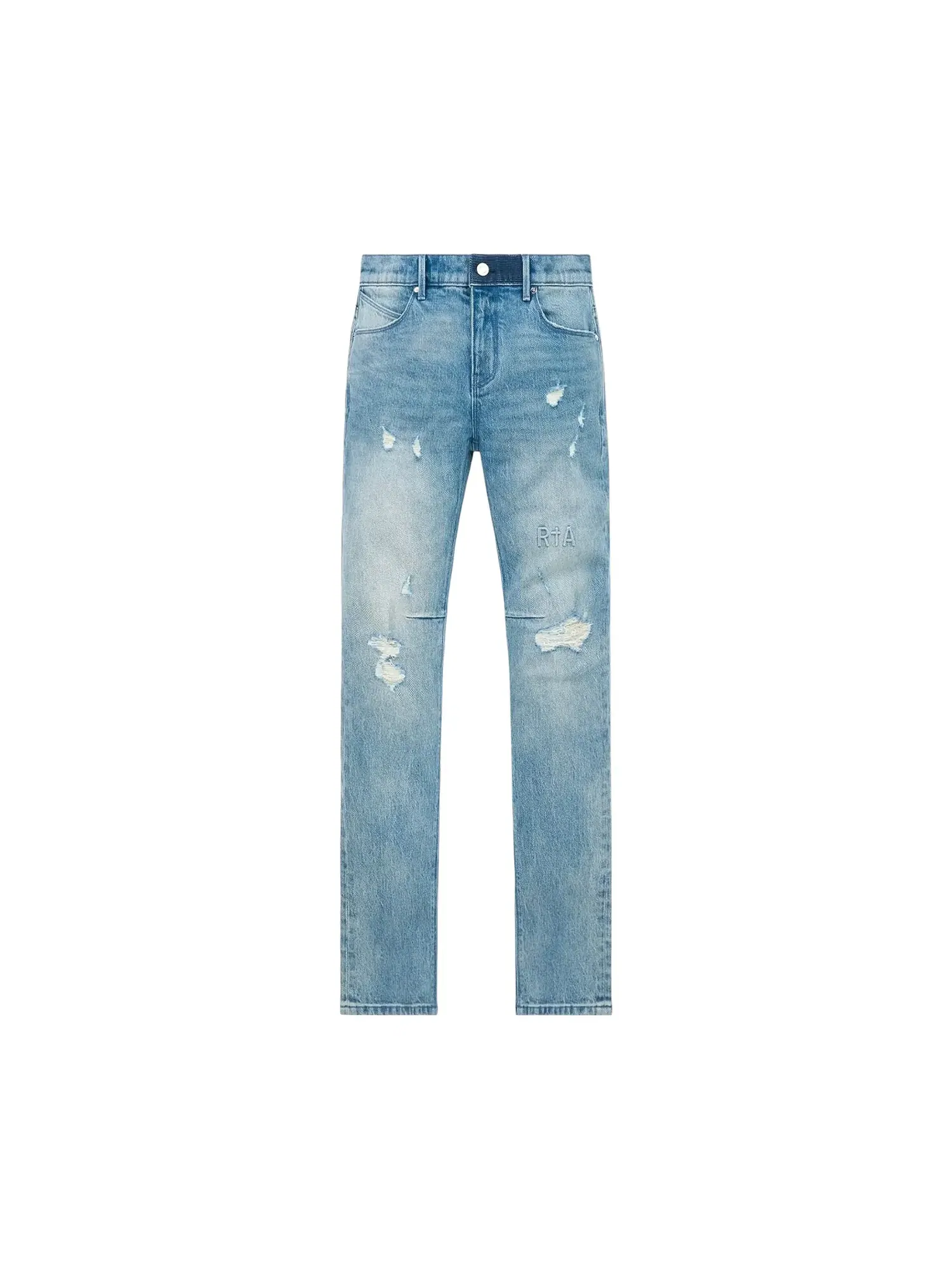 Джинсы RtA Clayton Skinny Jean — синий