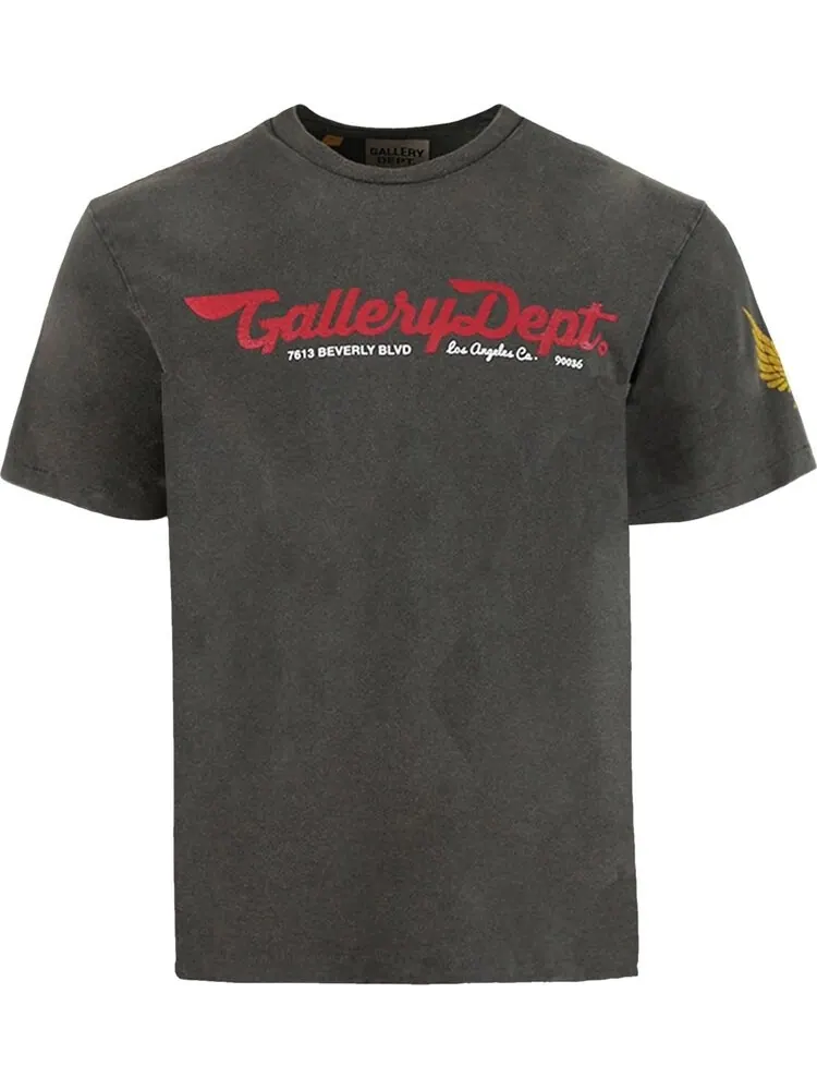 Футболка Gallery Dept. Mechanic Tee 'Black' — изображение 1 из 1, черный