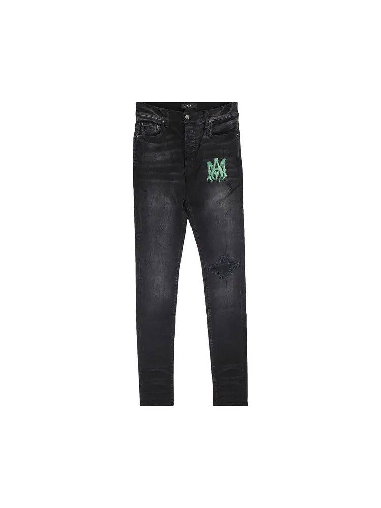 Джинсы Amiri Watercolor Logo Jean