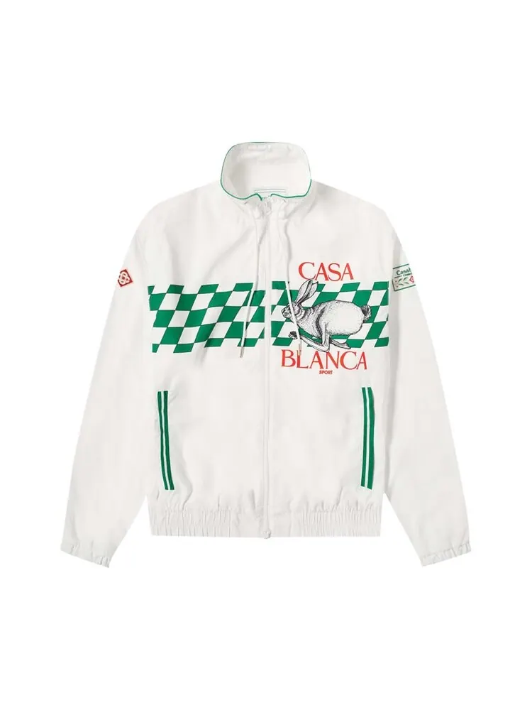 Топ Casablanca Tracksuit Top 'Casa Sport' — изображение 1 из 2, белый