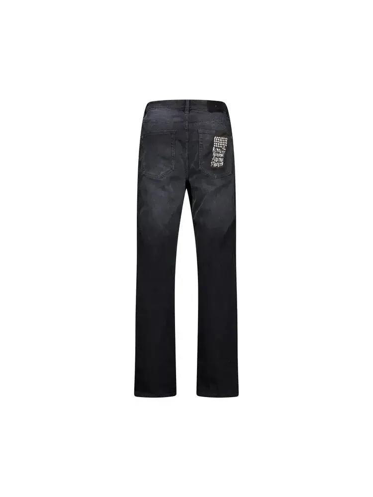 Ksubi Hazlow Rinsed Resin 'Black' — изображение 2 из 2, черный
