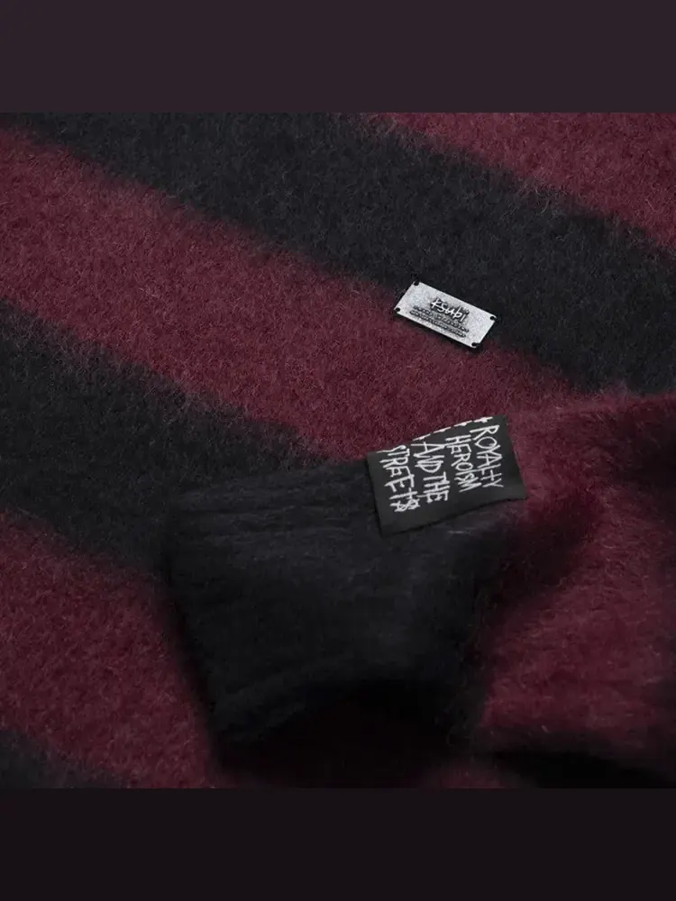 Свитер Ksubi Rugged Mohair Knit Crewneck 'Multicolor' — изображение 3 из 3, мульти