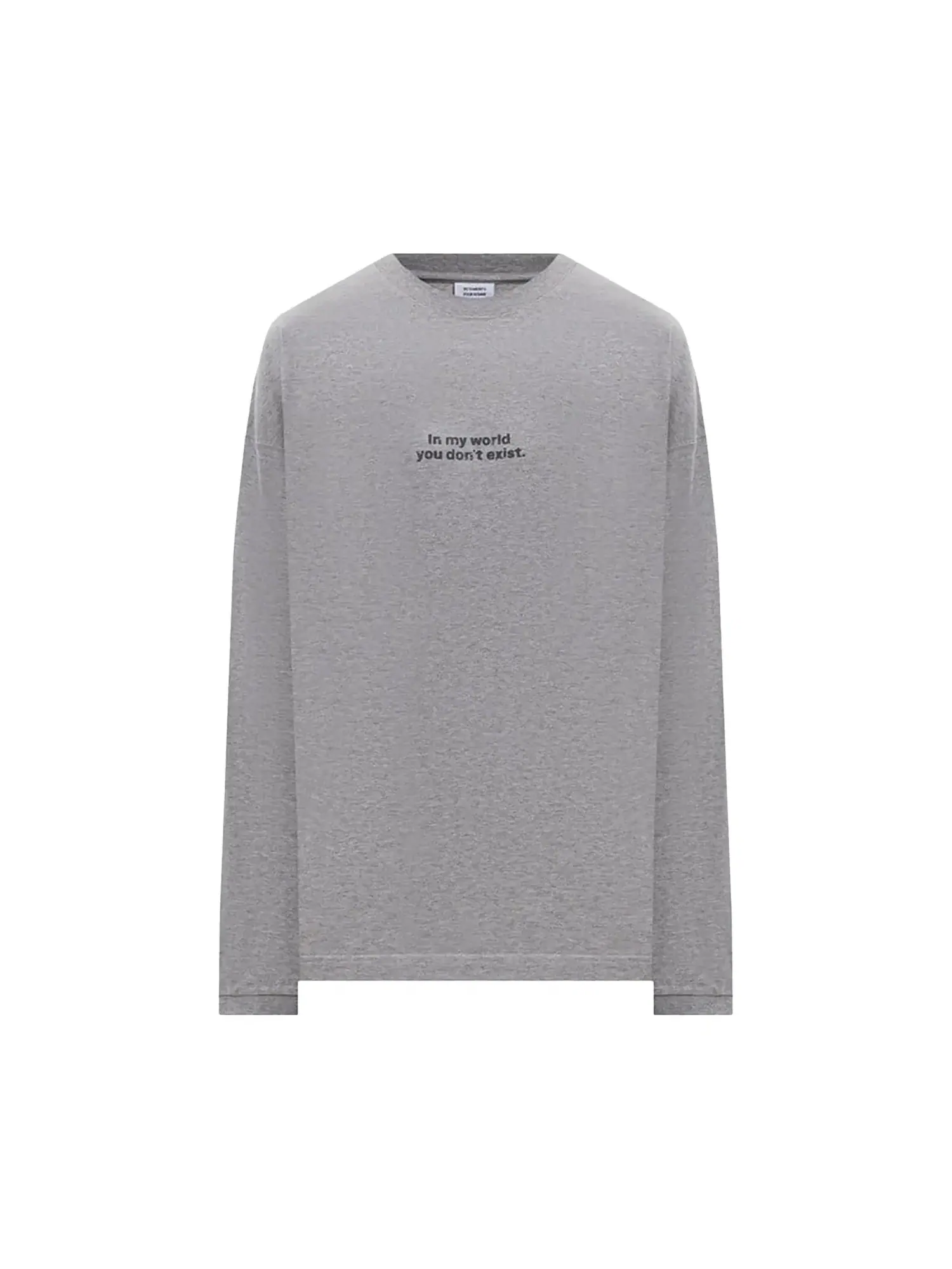 Футболка с длинными рукавами Vetements In My World