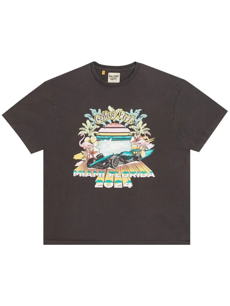 Футболка Gallery Dept. Auction Tee — изображение 1 из 2, винтажный черный