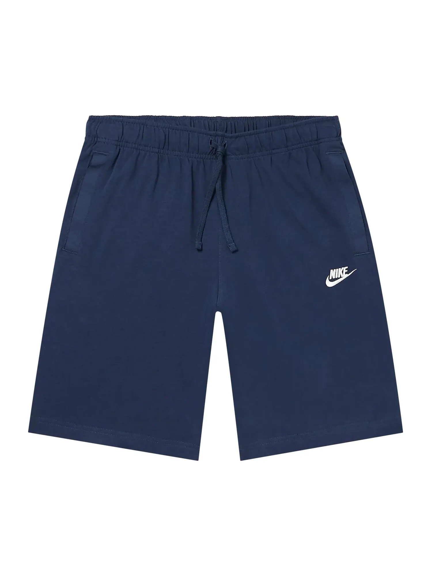 Шорты Nike Sportswear Club Midnight Navy/White — изображение 1 из 2, синий