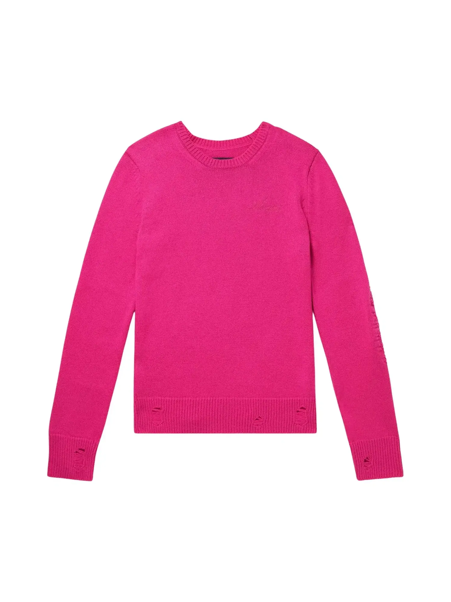 Свитер Amiri Destroy And Repair — изображение 1 из 1, розовый