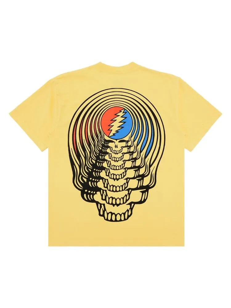 Футболка Market GOAT Exclusive Market x Grateful Dead Sound Waves Steely Tee — изображение 2 из 3, желтый