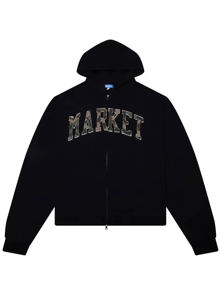 Толстовка Market Camo — изображение 1 из 2, черный