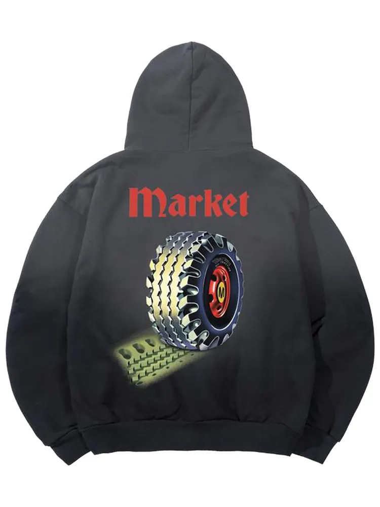 Худи Market True Tread — изображение 2 из 2, черный