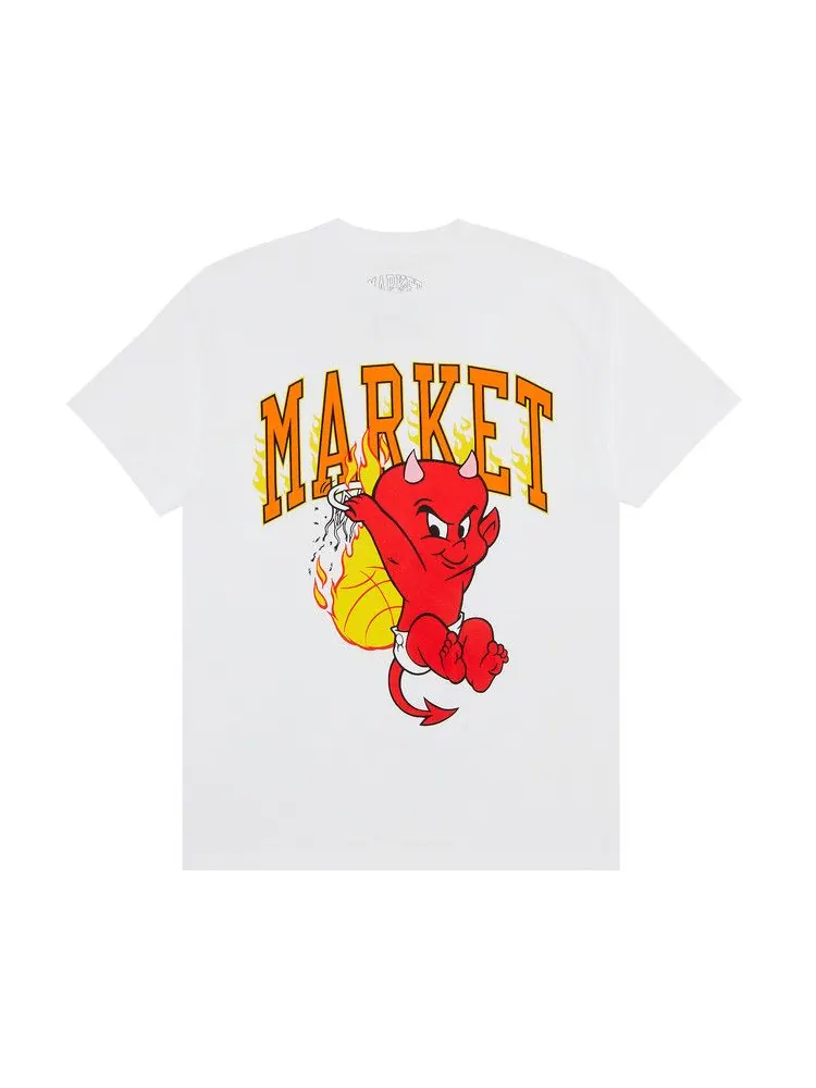 Футболка Market Hot Stuff Dunk Tee — изображение 1 из 3, белый