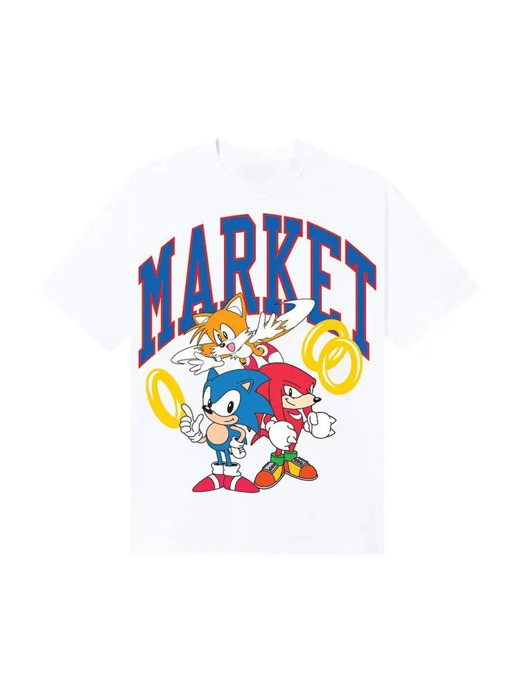 Футболка Market x Sonic Group T-Shirt — изображение 1 из 1, белый
