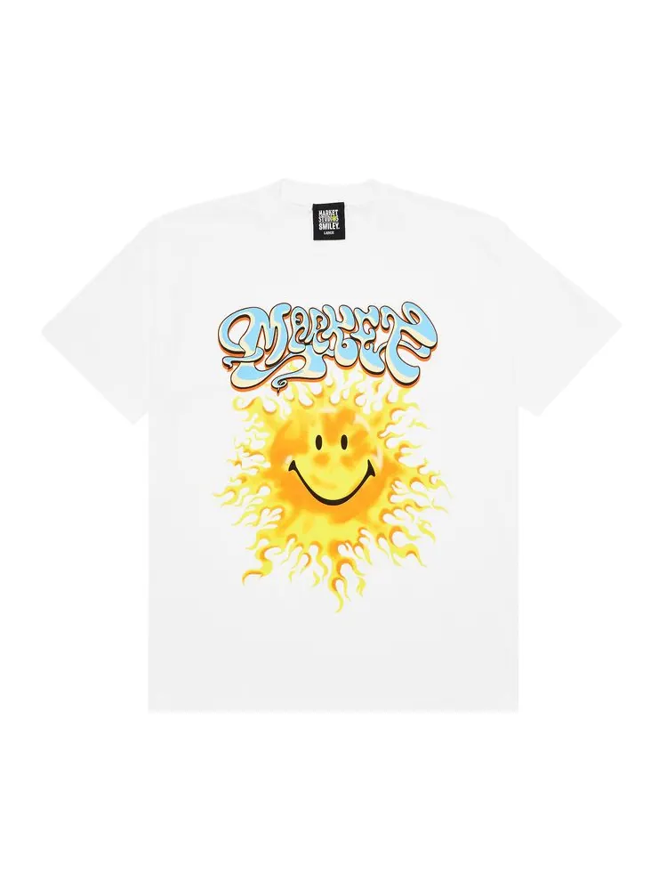 Эксклюзивная футболка GOAT Market Smiley Market Sunny Day — изображение 1 из 3, белый