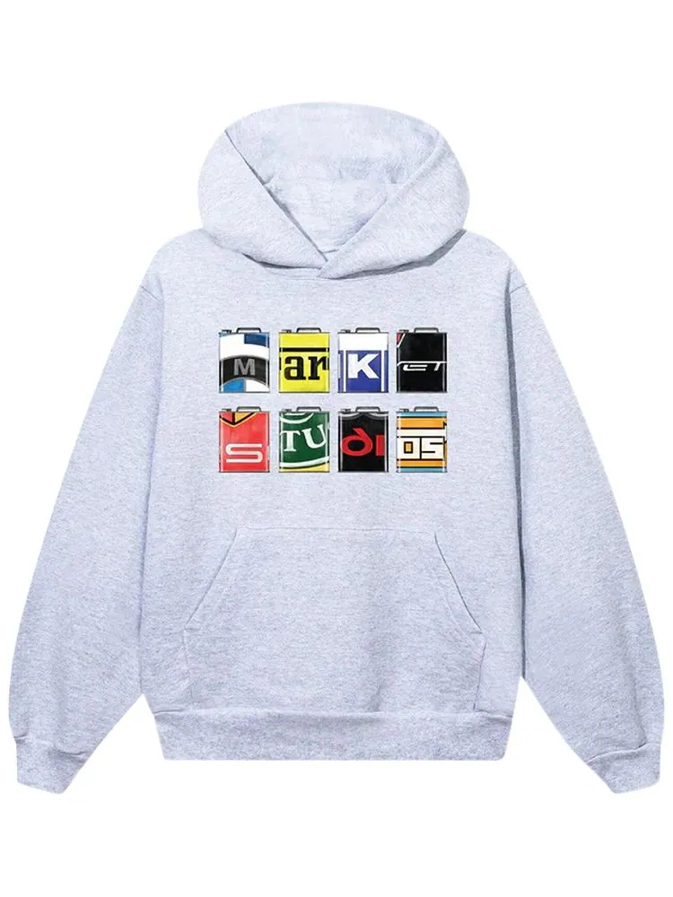 Толстовка Market Oil Can Hoodie — изображение 1 из 1, серый