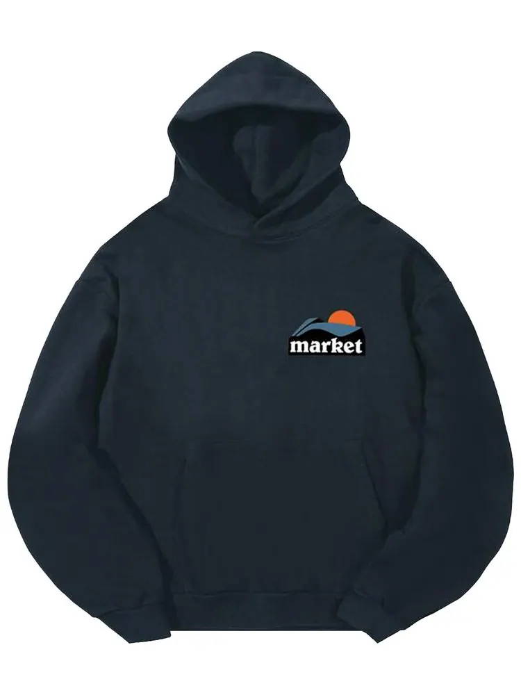 Худи Market On The Horizon — изображение 1 из 2, синий