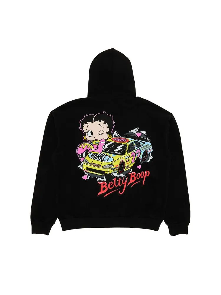 Худи Market Betty Boop Racing Hoodie — изображение 2 из 3, черный