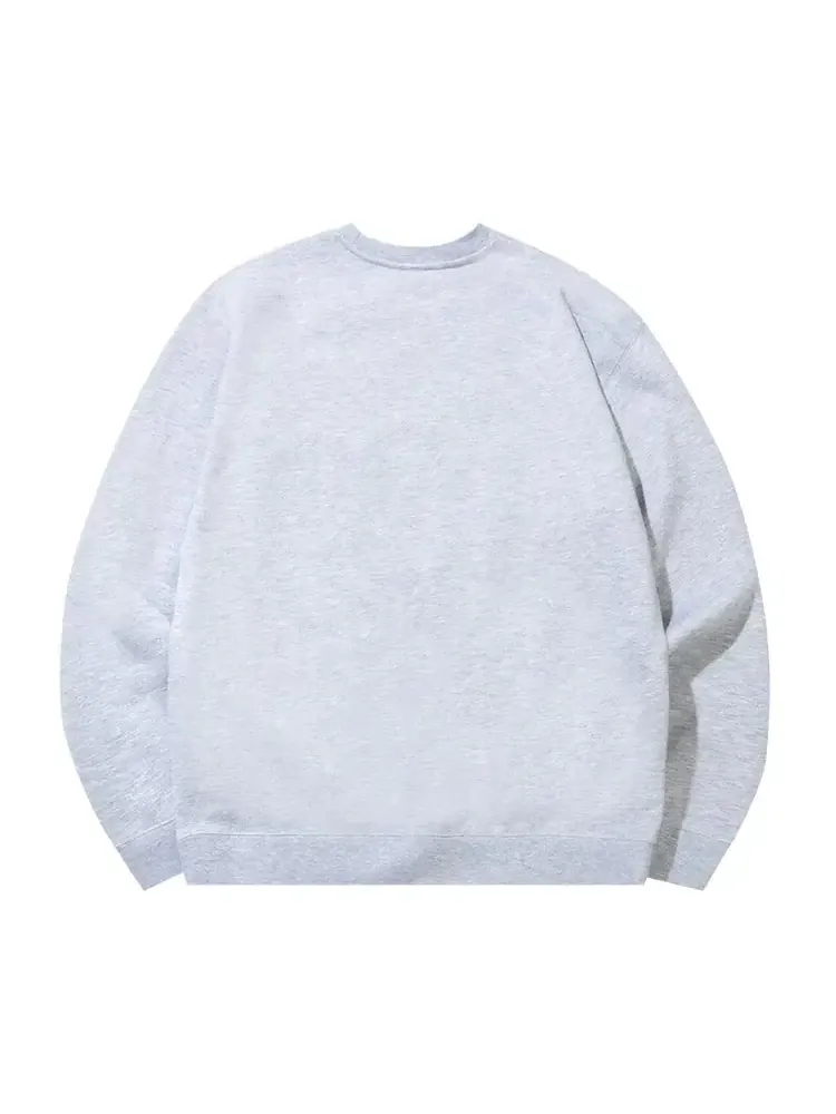 Свитшот Market Racing Helmet Crewneck 'Grey' — изображение 2 из 2, серый